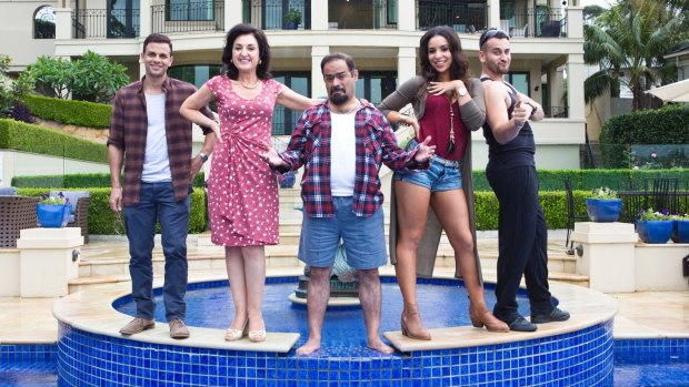  follows the misadventures of a cashed-up Lebanese family who move to a wealthy harbourside suburb in Sydney.