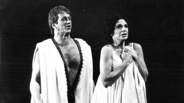 Even women who are allowed speech in antiquity, such as the virtuous Lucretia (played here by Margaret Russell in a 1981 Australian Opera production), are strictly limited in what they may say.