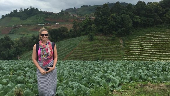 Amy Birchall, 25, is running content writing and consulting business Mint Content from Chiang Mai in Thailand.