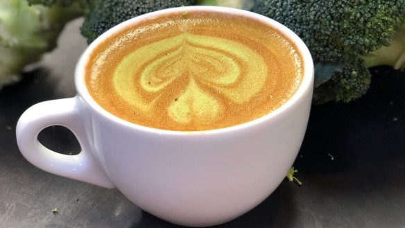 Drink your greens: the broccoli latte.