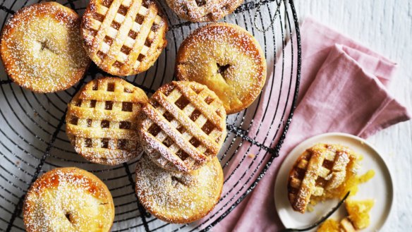 Lime and pineapple tartlets for Lunar New Year.