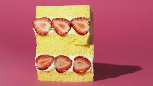 Say hello to the strawberry sando.