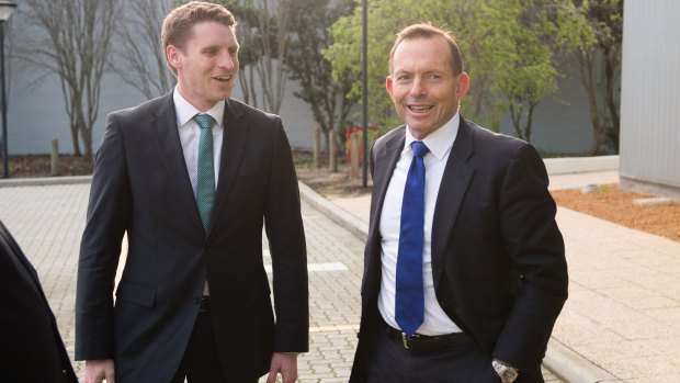 Andrew Hastie was echoing his old boss Tony Abbott as Sportsbet paid out on the Canning byelection.