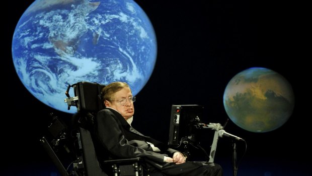 Professor Stephen Hawking is one of three members of the board of directors for the mission.