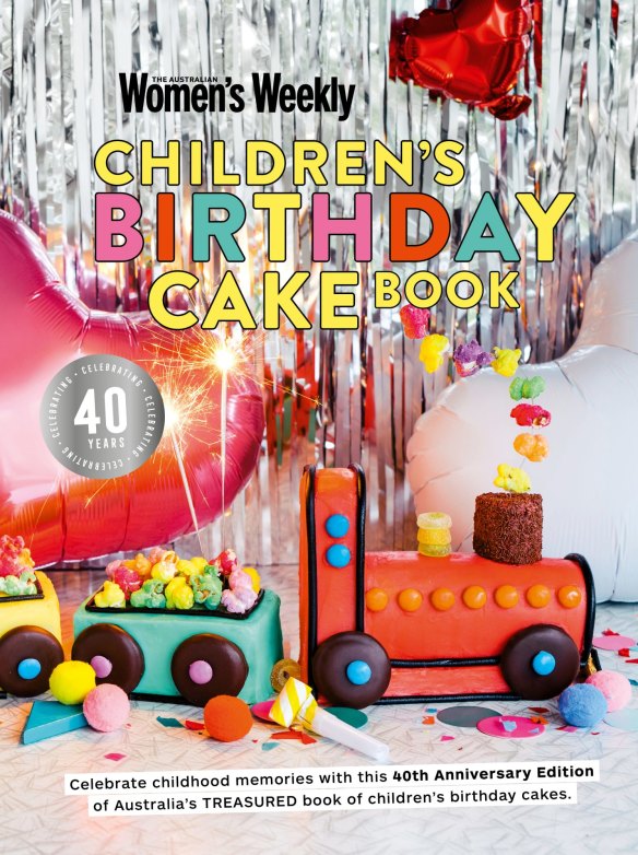 The 40th anniversary edition of The Australian Women's Weekly Children's Birthday Cake Book. 