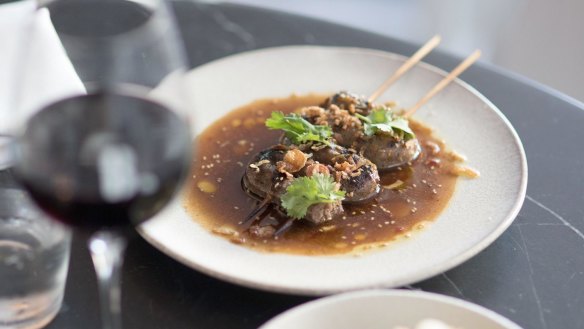 Sichuan lamb sausage.