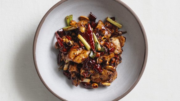 Mr. Wong's kung pao chicken.