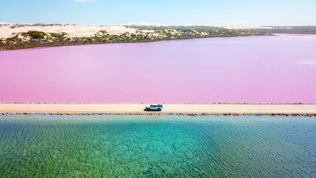 Go Coastal: Lake MacDonnell on South Australia's Eyre Peninsula.