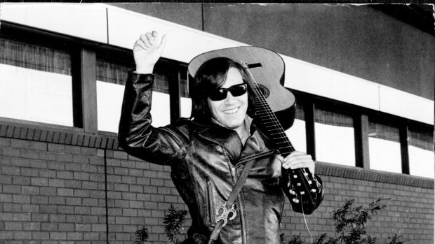 Jose Feliciano when he arrived in Sydney for an eight-day Australian tour in August 1973. 