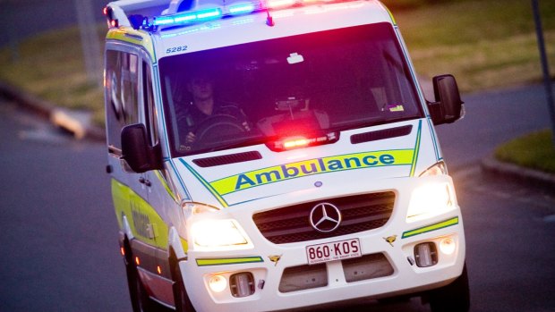 A man has fallen from a balcony and a woman has suffered from a suspected overdose at a Gold Coast resort.