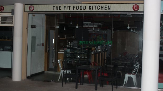 The Fit Food Kitchen in Dubai's Jumeirah Lake Towers (JLT) district where one of the two raids were conducted.