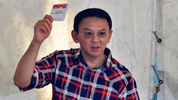 Facing possible jail time for blasphemy: Jakarta's governor Basuki "Ahok" Tjahaja Purnama.
