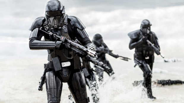 The frightening Death Troopers.