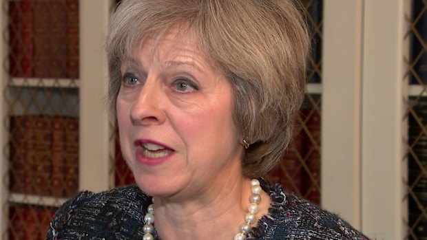 British Prime Minister Theresa May has said Donald Trump "does not understand the UK and what happens in the UK".