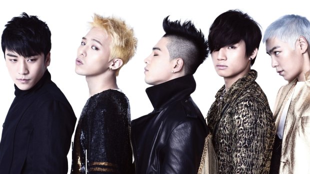 K-pop band: Big Bang 