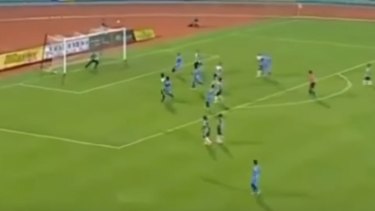 Pulau Pinang S Faiz Subri Strikes Unbelievable Curling Free Kick In Malaysian Super League