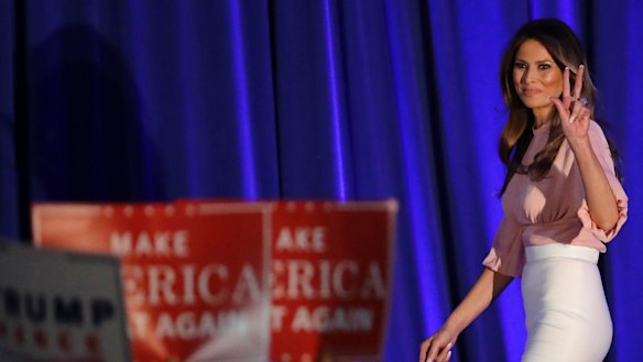 Enigma: Melania Trump might surprise us.