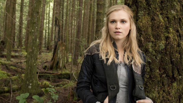 Young leader: Eliza Taylor leads a group of rebellious teenagers in the  sci-fi movie <i>The 100</i>.