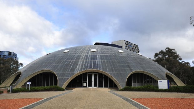 The Shine Dome, housing the Basser Library and Fenner Archives. The closure has upset scientists.