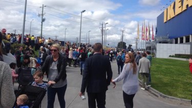 Hundreds Of Shoppers Evacuated From Ikea In Springvale