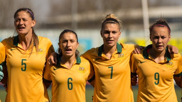 The Matildas' 22 contracted players share a pay pool of $750,000 a year.