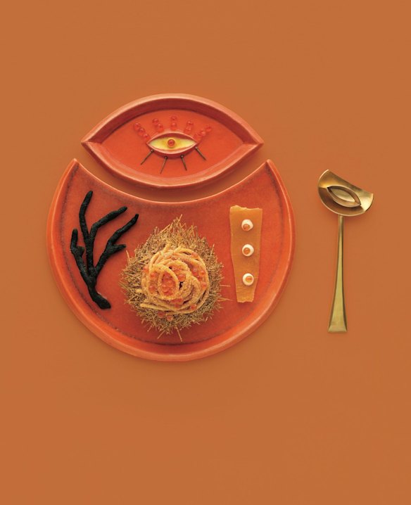 Sea urchin spaghetti by Christine Manfield features in Eat the Problem.