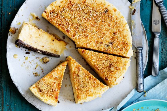 Rachel Khoo's nutty no-bake ice-cream cake.