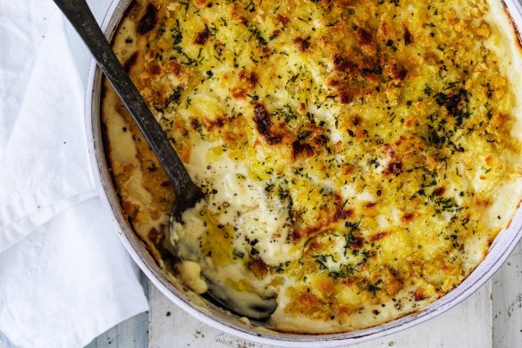 Karen Martini makes macaroni cheese even cosier.