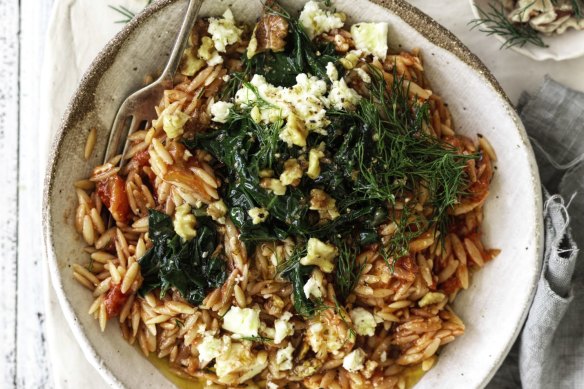 A speedy tomatoey stew inspired by Yotam Ottolenghi.