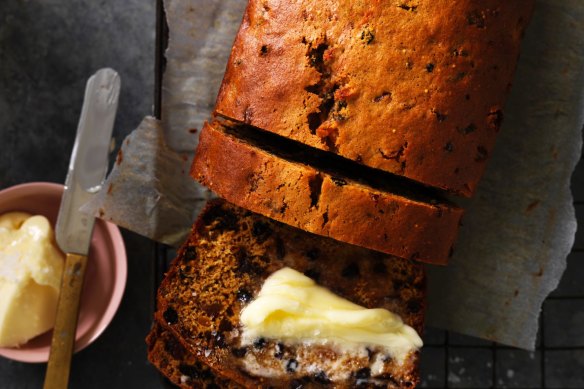 Helen Goh's Moroccan spiced tea loaf recipe.