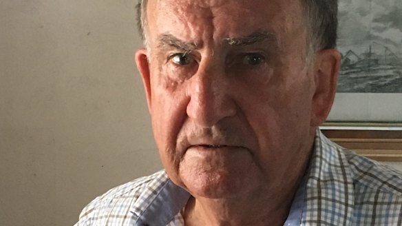 Gerald Murnane at home in Goroke: ''I’m not a mumbo-jumbo man."  