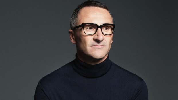 Greens leader Richard Di Natale in a photo shoot for <i>GQ</i> magazine.