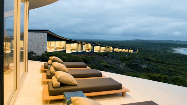 Southern Ocean Lodge, Kangaroo Island.