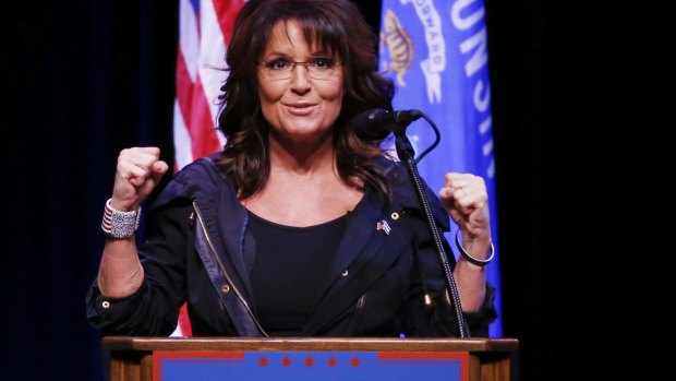 Former Alaska governor Sarah Palin.