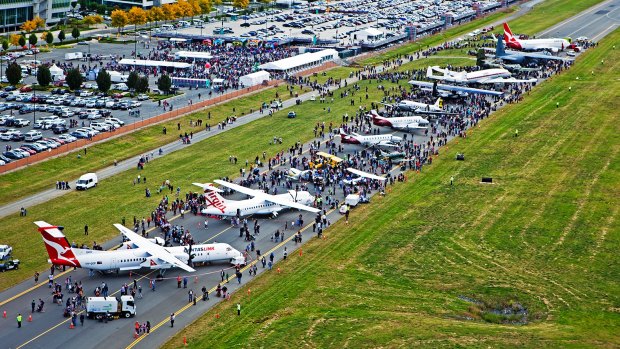 Canberra Airport Open Day is on Sunday, April 8.
