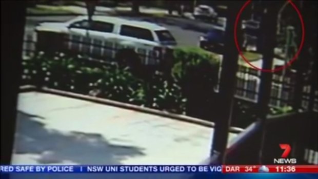 CCTV captured a black car knocking Mariam Daoud over and dragging her along the street.