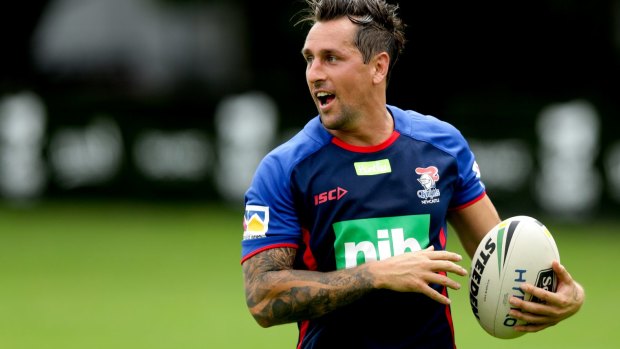 Wise head: Mitchell Pearce.
