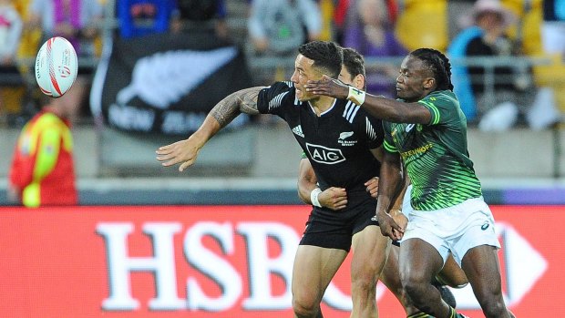 Hitting his straps: Kiwi superstar Sonny Bill Williams is improving as a Sevens player.