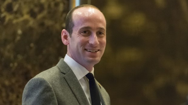 Stephen Miller, senior policy advisor for US President Donald Trump.