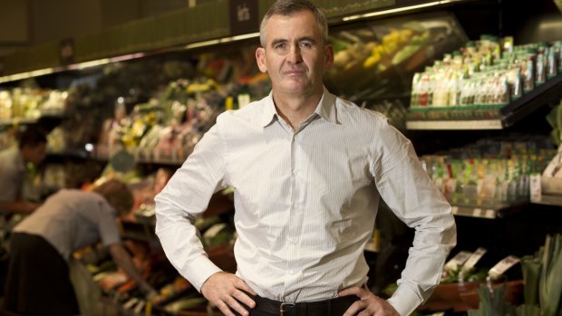 Keeping his cards close to his chest: Woolworths CEO Brad Banducci.
