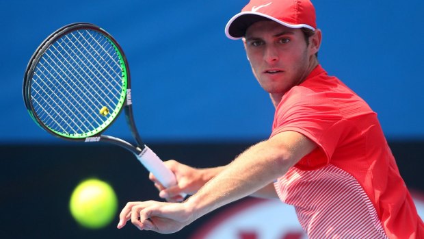 Reigning Australian Open boys champion Oliver Anderson has been charged by police with match fixing.