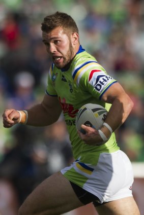 Raiders halfback Mitch Cornish has attracted interest from Parramatta and Wakefield. 