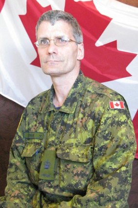 Warrant Officer Patrice Vincent, who was killed in the attack at Saint-Jean-sur-Richelieu.