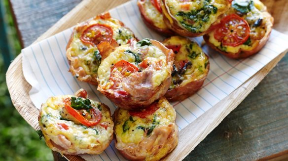 Think small when it comes to frittata.