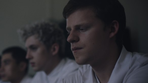 Lucas Hedges stars as Jared, who has no doubt that he's gay, but he's not sure that he wants to be.