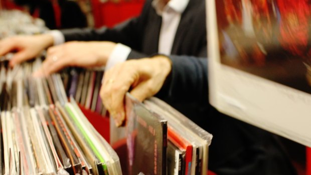 Vinyl sales also nearly doubled over the year.