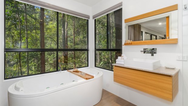 Mistere Spa and Retreat is completely hidden amid 50 hectares of pristine rainforest.
