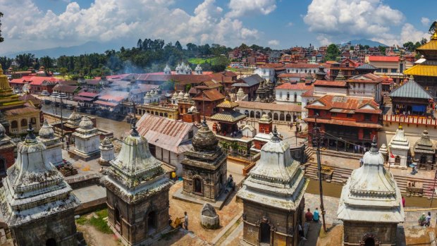 Pashupatinath Temple in Kathmandu.