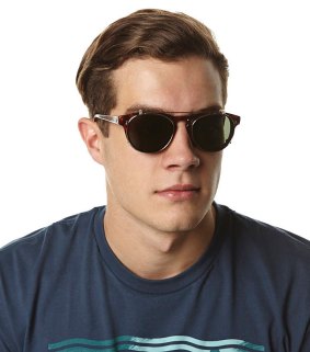 Clip-on sunglasses are a thing this summer.