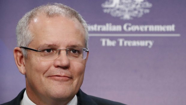 Treasurer Scott Morrison could receive a bonus in the budget.